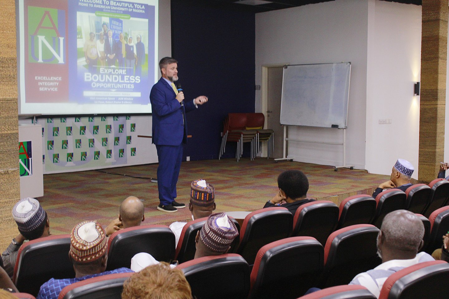 In New Year Message, President DeWayne Frazier Lauds Community Support to AUN Successes in 2023